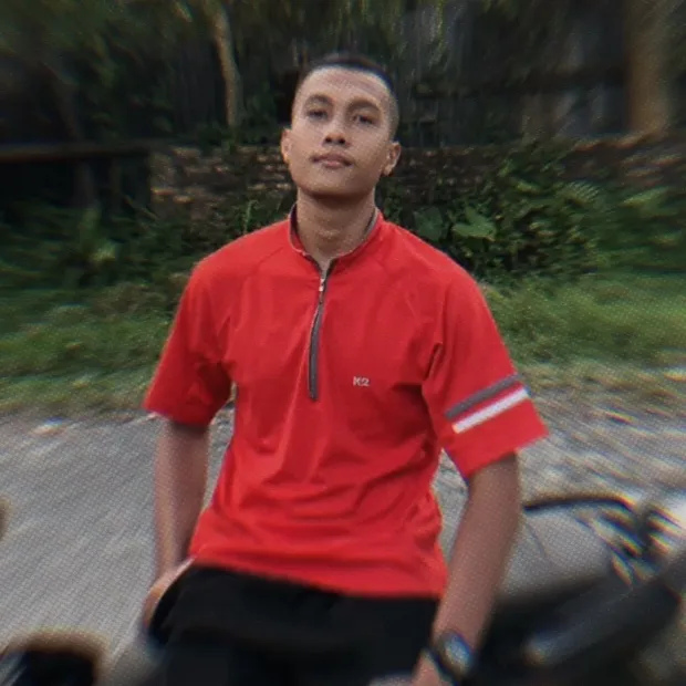 Andreas - Working on Code at His Desk, High-Key Polaroid Style